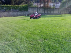 Campo sportivo,realizzazione e mantenimento - soc. agr. eurogarden Forchia!